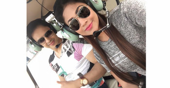 হেলিকপ্টারে চড়ে বিজ্ঞাপনে নোবেল-পিয়া 