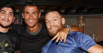 Conor McGregor jokes he’d ‘slap the head off’ of Ronaldo  