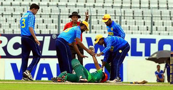 Taskin seeks blessing for Shuvo 