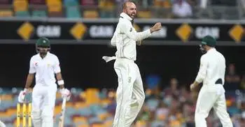 Australia strike twice after setting 490 to win