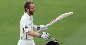 Williamson equals NZ century record