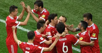 Russia wins Confederations Cup opener