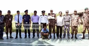 বিজিবি-বিজিপি পতাকা বৈঠক, বাংলাদেশিকে ফেরত