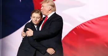 Comedy writer Rich ‘suspended’ over Barron Trump jibe