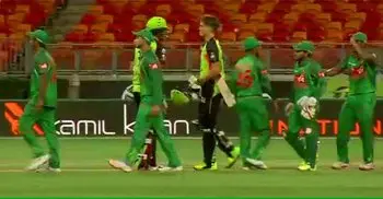 Thunder defeat Bangladesh in warm-up 