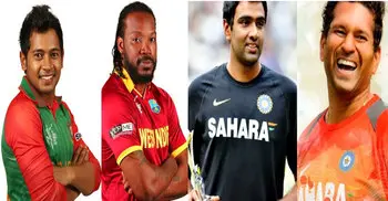 Cricketers wish the World a Very Happy New Year