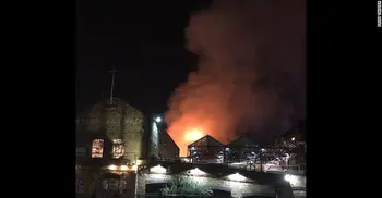 Fire breaks out in London’s Camden Market 