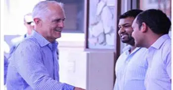 Australian PM visits Bangladeshi Australians` restaurant