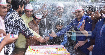 বর্ণাঢ্য আয়োজনে চুয়াডাঙ্গায় ছাত্রলীগের প্রতিষ্ঠাবার্ষিকী