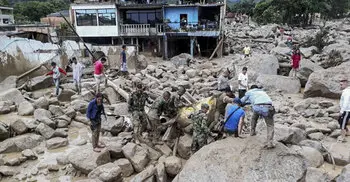 Colombia mudslides kill more than 200 people