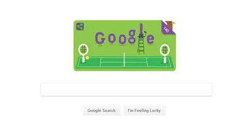Google Doodle celebrates the 140th anniversary of Wimbledon