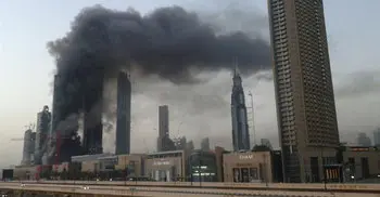 Fire breaks out at under-construction Dubai skyscraper
