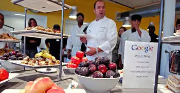 Why Google serves free foods?