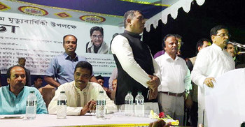 উন্নয়নকে কেউ বাধাগ্রস্ত করতে পারবে না : হানিফ