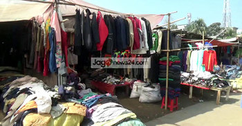 হবিগঞ্জে শীতের কাপড় নিয়ে বিপাকে ব্যবসায়ীরা