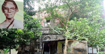 অযত্ন-অবহেলায় পড়ে আছে ইলা মিত্রের পৈতৃক ভিটা