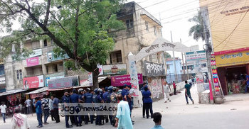 দাওয়াত না পাওয়ায় বিএনপির সভায় দু’গ্রুপের সংঘর্ষ