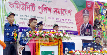 সন্ত্রাসের বিরুদ্ধে জনগণ কঠোর হলে পুলিশ পাশে থাকবে