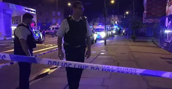 Van hits pedestrians outside mosque in London’s Finsbury Park