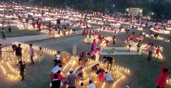 ভাষা দিবসে উড়বে ফানুস, জ্বলবে লাখো মোমবাতি