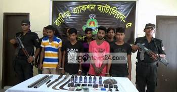 নাটোরে ৮ অপহরণকারী আটক, অপহৃত উদ্ধার