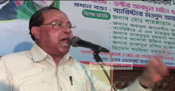 সুষ্ঠু নির্বাচনের জন্য নির্বাচনকালীন সরকারই মুখ্য : মওদুদ