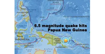 6.5-magnitude quake hits off PNG, no tsunami