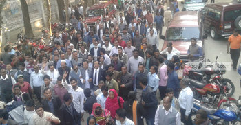 পঞ্চগড়ে চেয়ারম্যান পদে ৮ জনের মনোনয়ন দাখিল