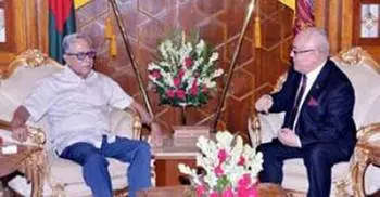 Outgoing Afghan envoy calls on President