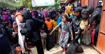 Hundreds of Rohingya ‘return home’ to Myanmar from Bangladesh