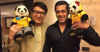 Jackie Chan meets Salman Khan