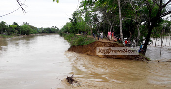 শেরপুরে ভারতের পানিতে ১০ ইউনিয়ন প্লাবিত 