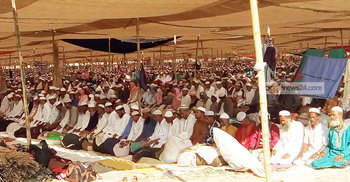 লাখো মুসল্লির আমিন ধ্বনিতে শেষ হলো সিরাজগঞ্জের ইজতেমা