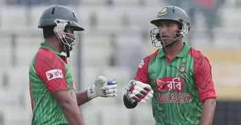 Bangladesh 36/0 after 10 overs