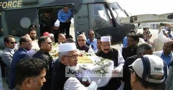 Suranjit Sengupta’s body arrives Sylhet