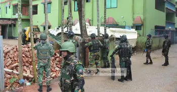 Shots and explosions heard on fourth day in Sylhet