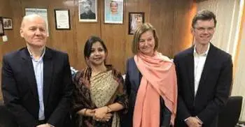 Telenor Chair, CEO meet Tarana