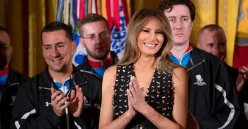 Melania Trump seemed like a rebellious first lady
