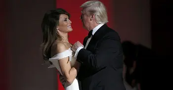Donald Trump, Melania perform first dance