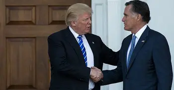 Trump meets Romney: President-elect and critic in talks