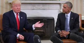 Trump says Obama behind leaks
