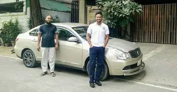 Shakib made first Uber ride in Bangladesh 