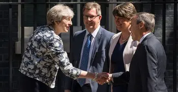 Theresa May signs agreement with Northern Ireland’s DUP
