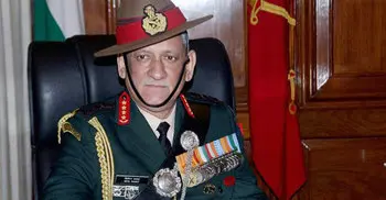 Indian army chief arrives in Dhaka