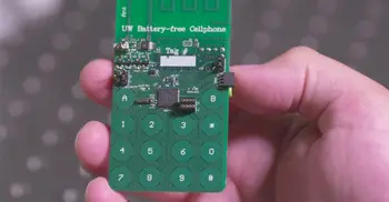 Researchers create a ‘battery-free’ mobile phone