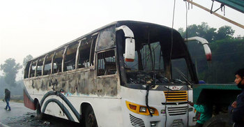 ৮ যাত্রীকে পুড়িয়ে হত্যা : চার্জশিট দাখিল হয়নি ২ বছরেও