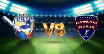 Rangpur Riders to play Dhaka Dynamites