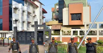 Securitymen deployed at MS Dhoni residence after big CT loss
