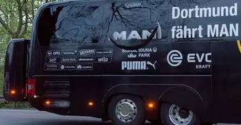 Borussia Dortmund team bus hit by 3 explosives, injuring player