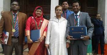 প্রধানমন্ত্রী স্বর্ণপদক পেলেন মাভাবিপ্রবির চার শিক্ষার্থী
